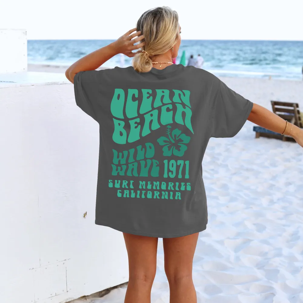 Women's Ocean Beach Short Sleeve Tee