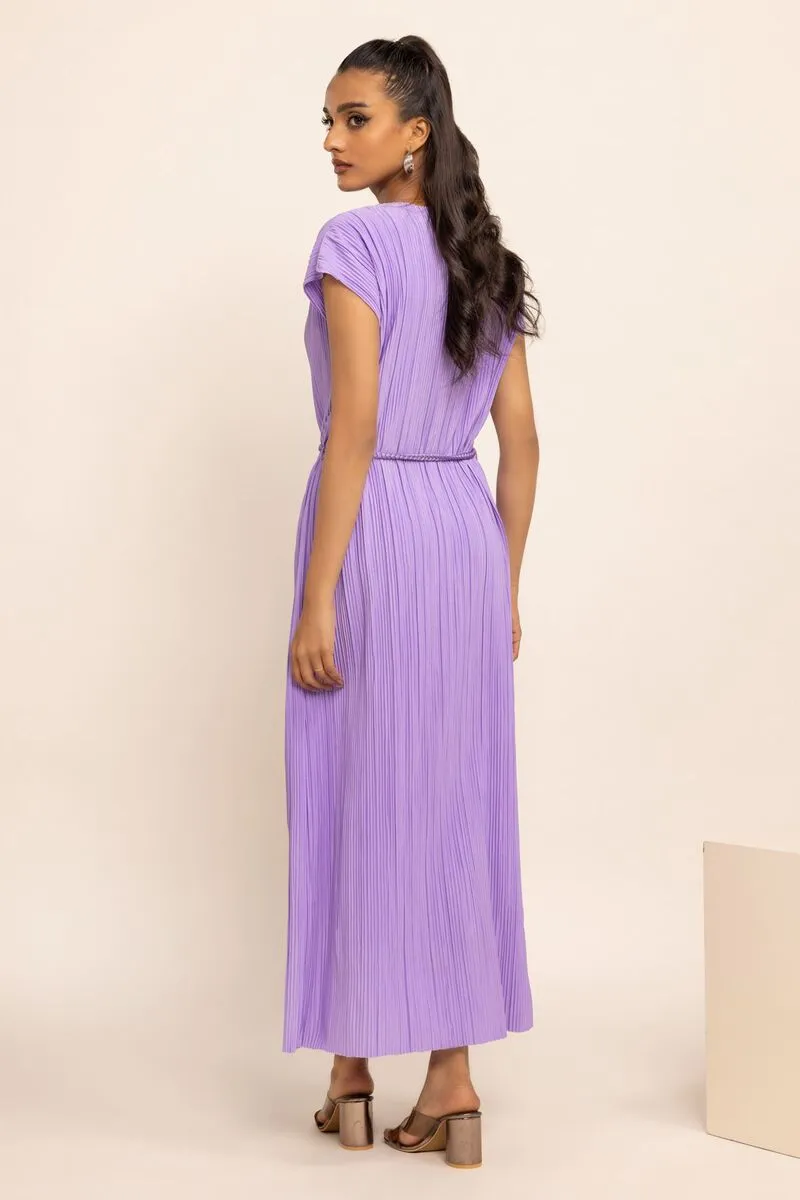 A Delicate Dress for all Seasons Color Purple