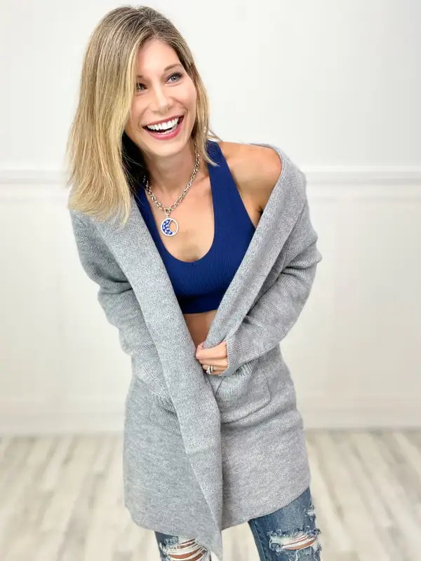 Cuddle Up Hooded Cardigan