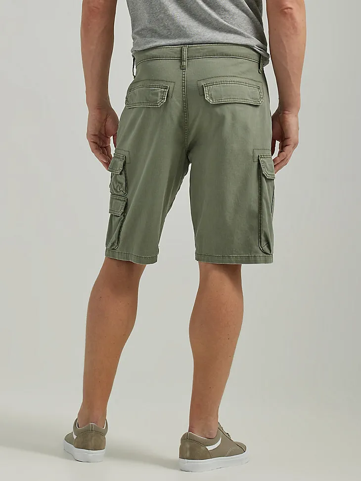 WRANGLER® MEN'S FIVE STAR PREMIUM STACKED CARGO SHORT IN TWILL