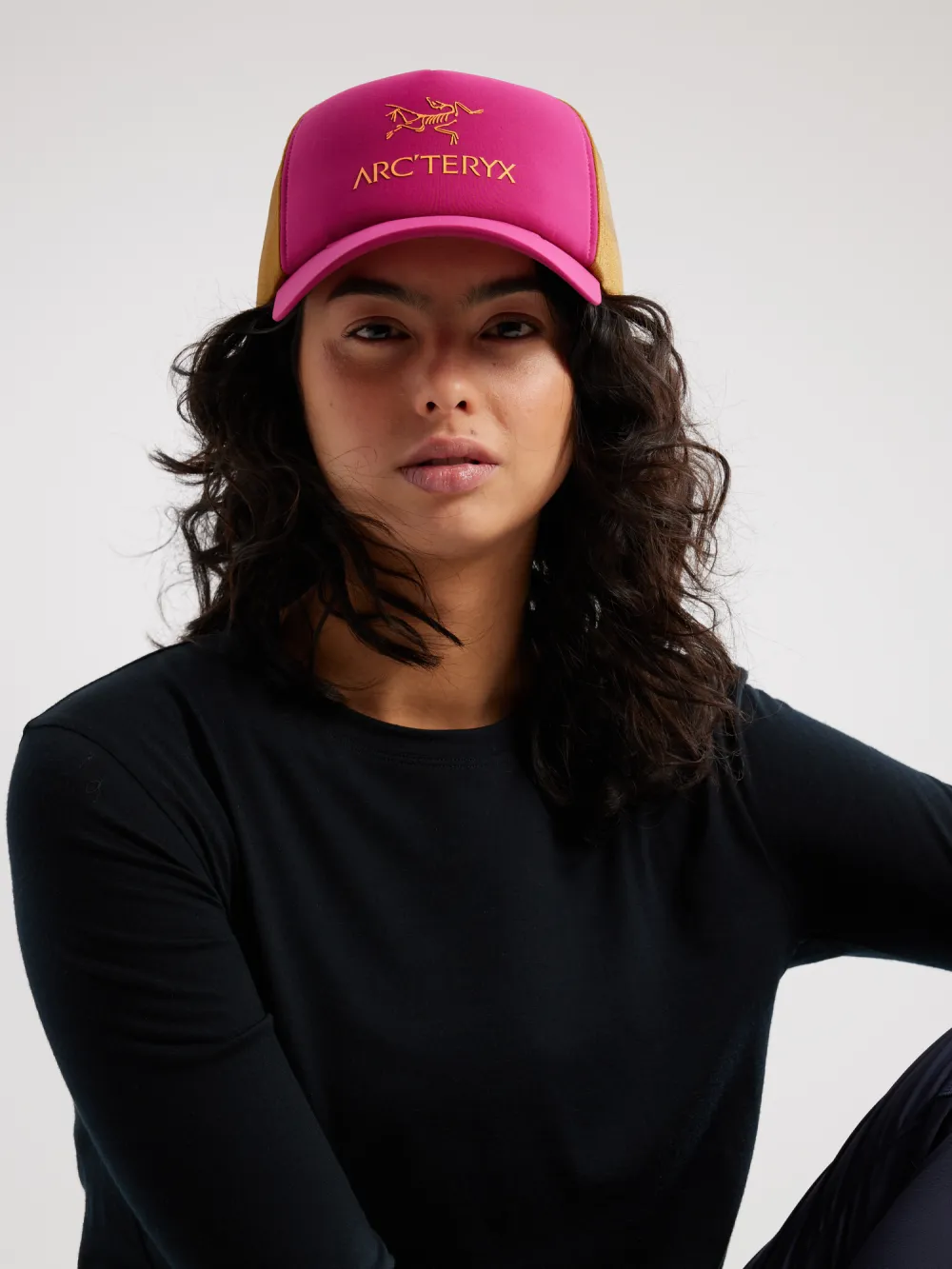 Bird Word Trucker Curved Hat