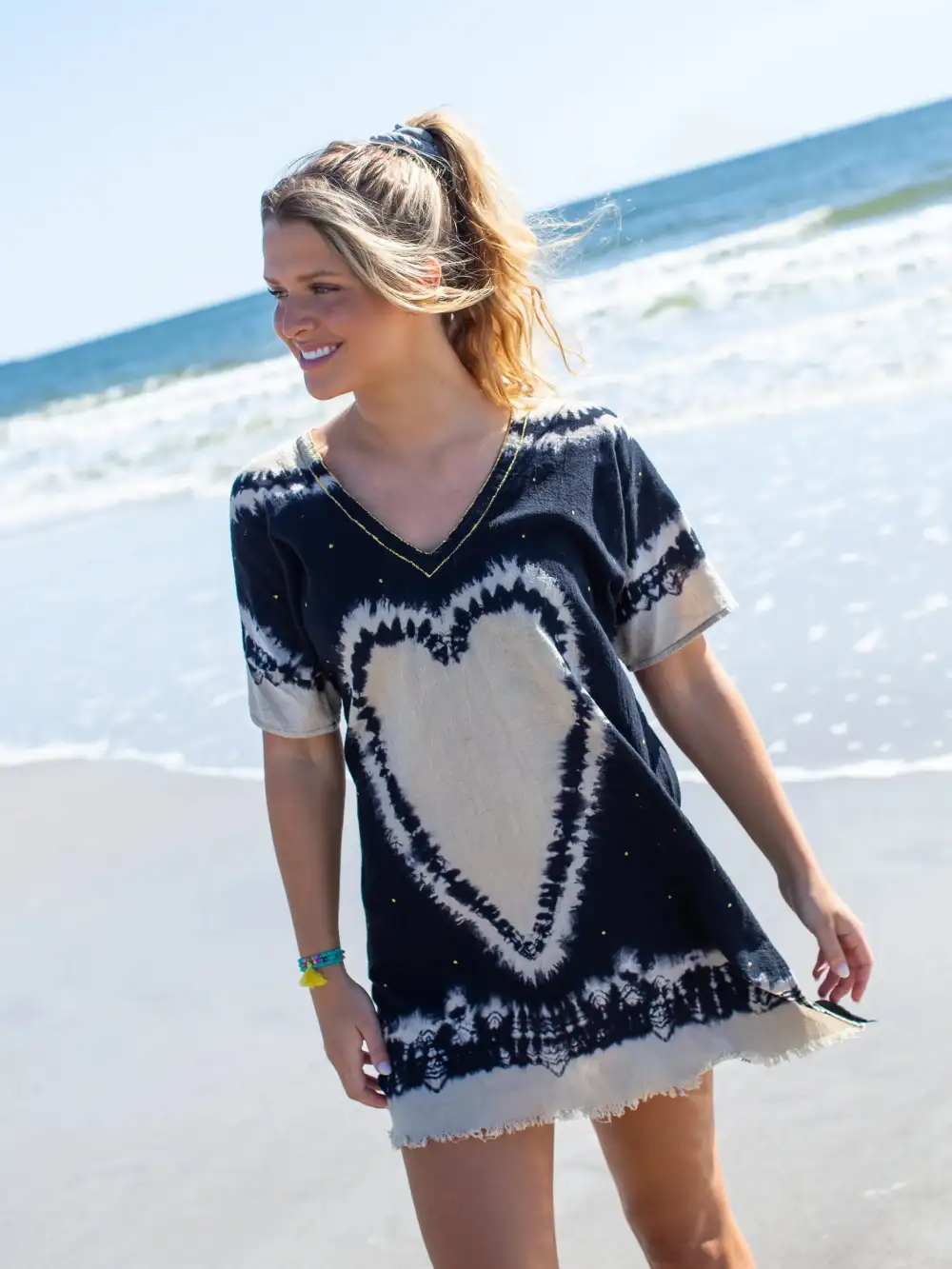 Sayulita Kaftan - Black