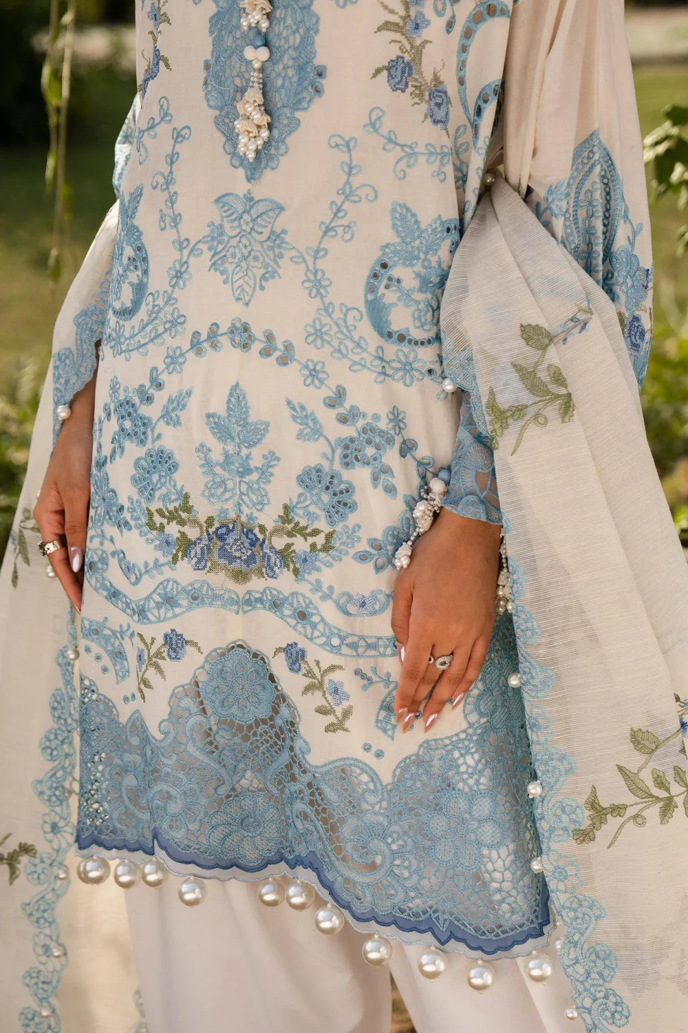 Luxury Embroidered Lawn Suits