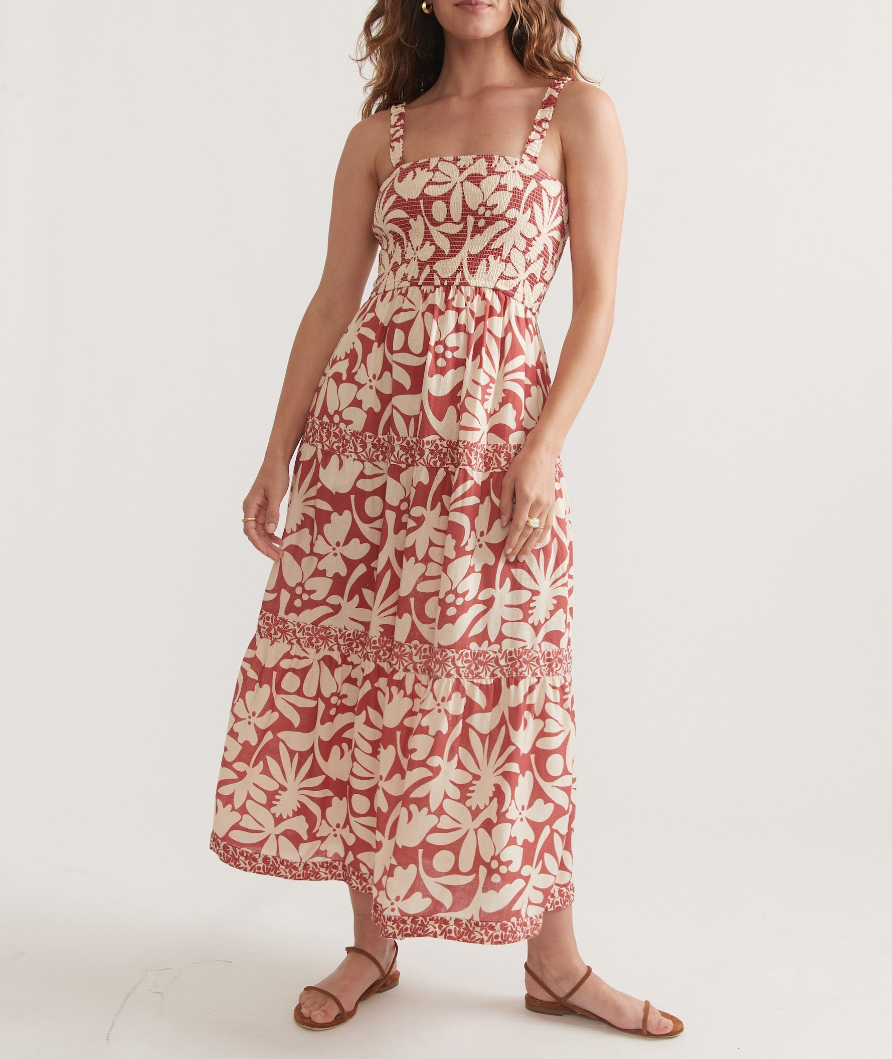 Auburn Flora Maxi Dress