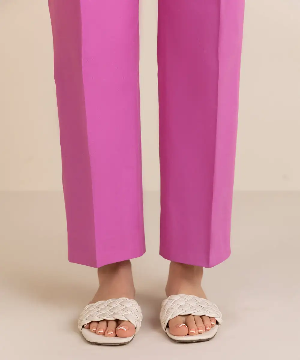 Dyed Cambric Trousers