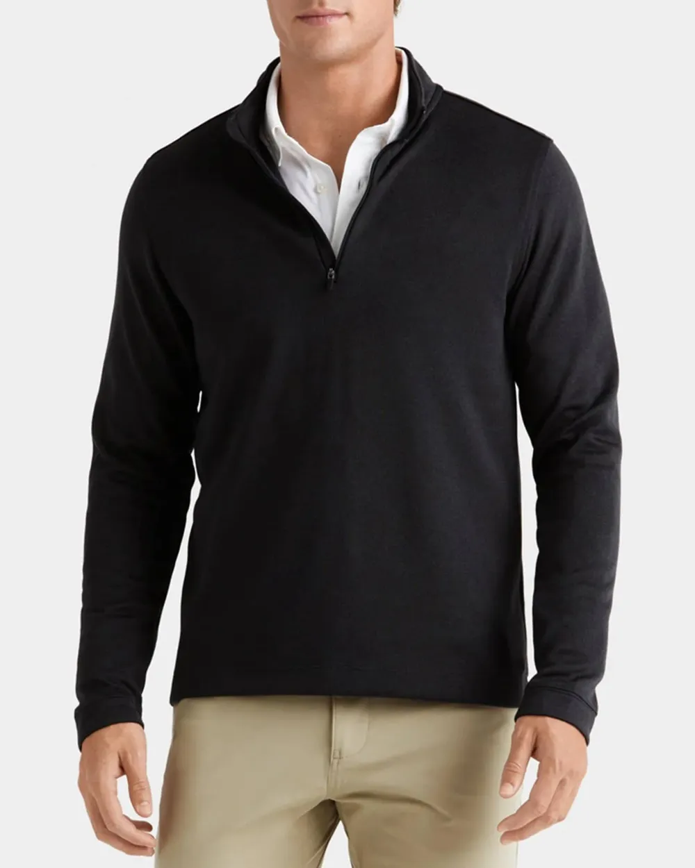 Men's Casual Shirt With Front Zipper