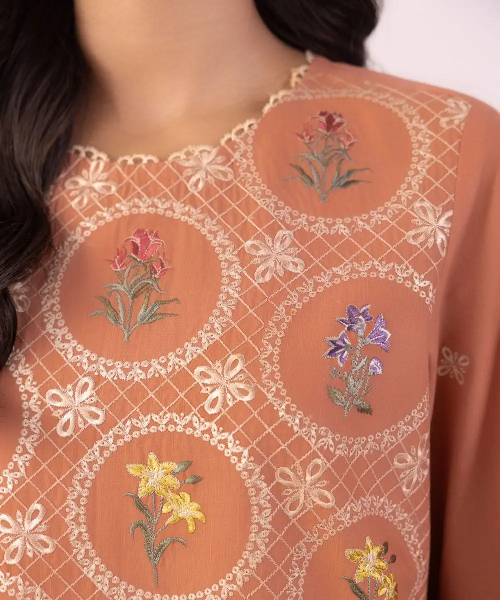 3 Piece - Embroidered Lawn Suit