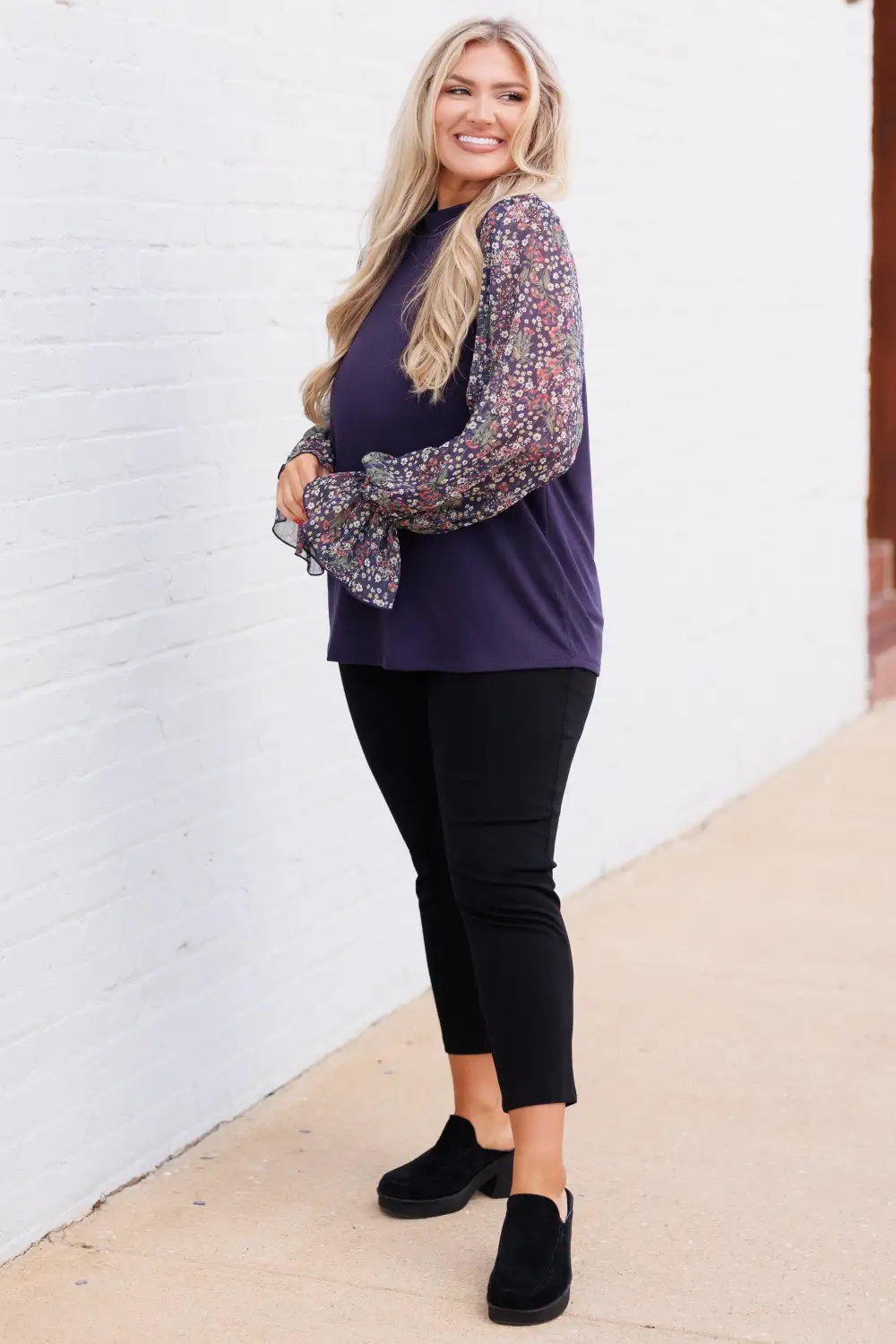 My Sweetest Dream Top, Dark Purple