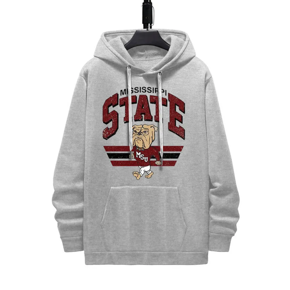 Retro College Football Mascot Hoodie