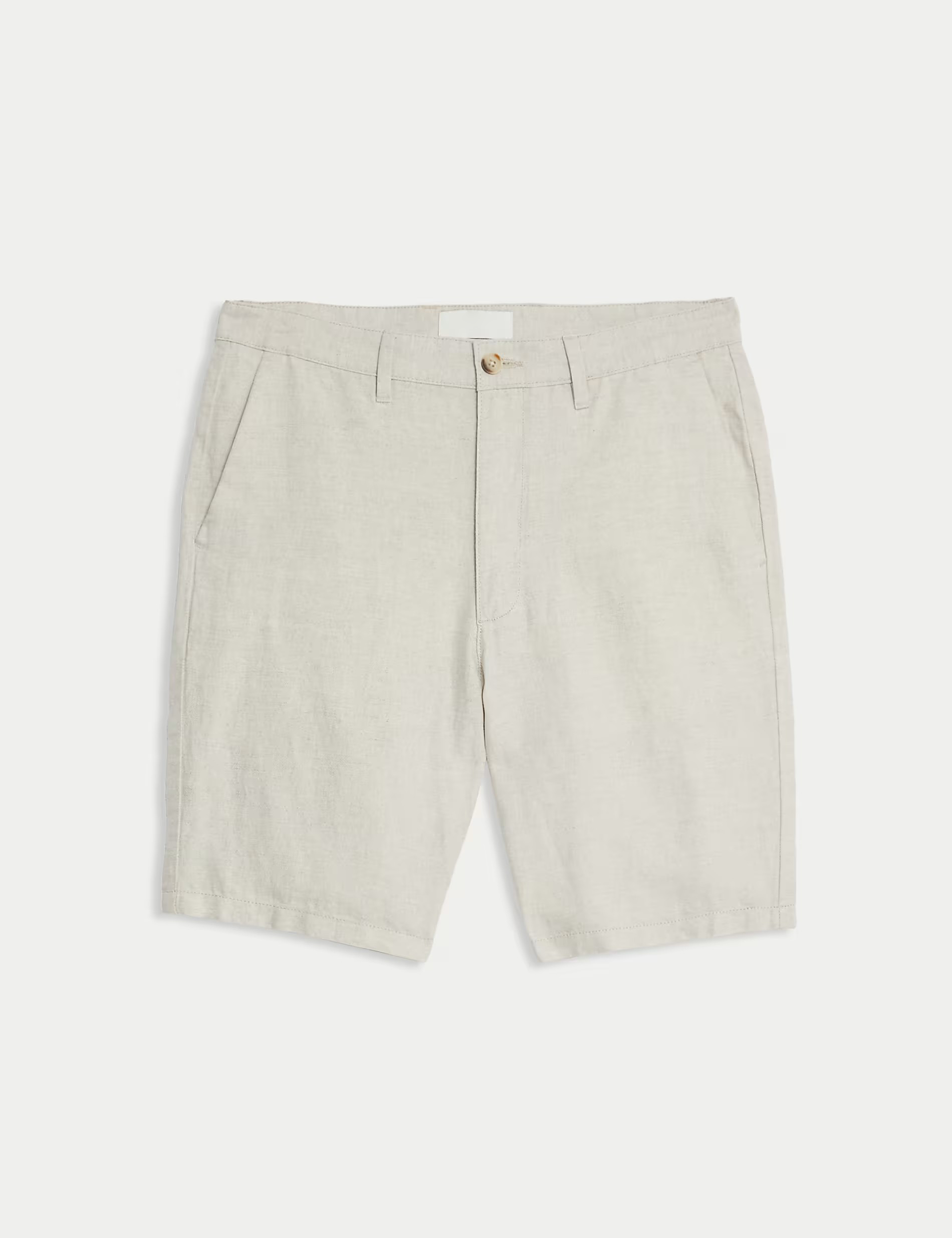 Linen Blend Chino Shorts