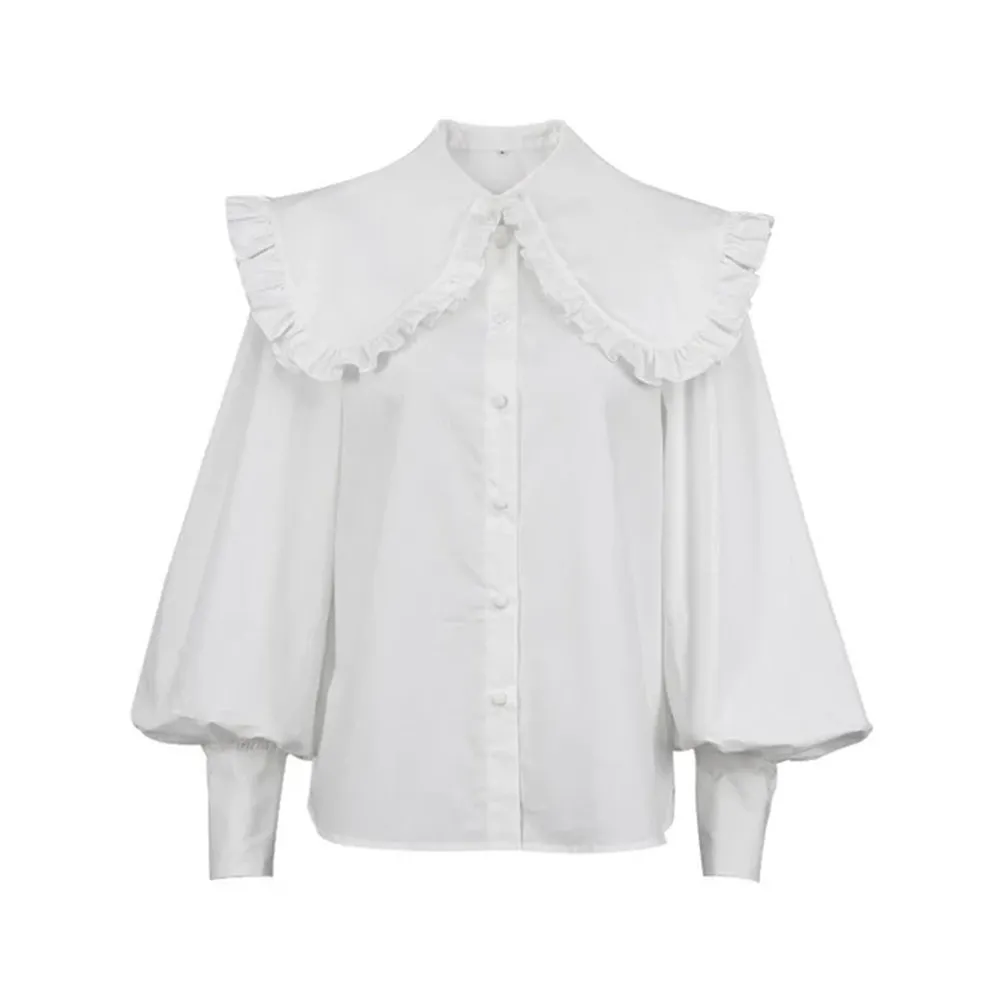 Florence Oversized Collar Blouse