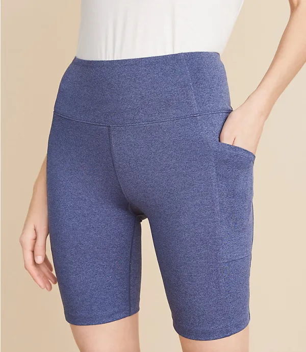 Lou & Grey Softsculpt Pocket Bike Shorts