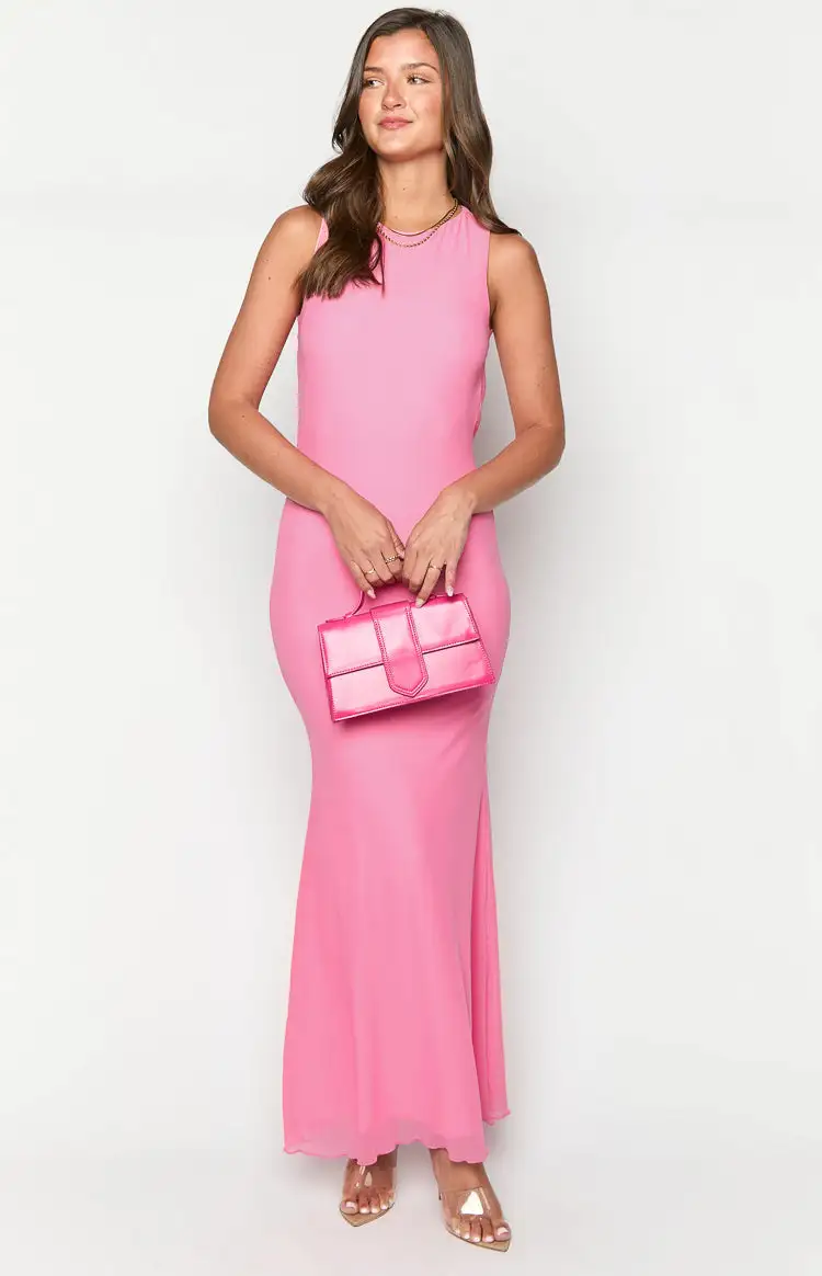 Pemela Pink Maxi Dress