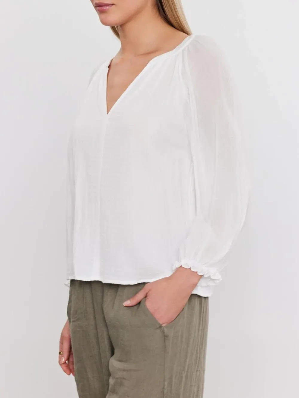 Denice Cotton Gauze Top