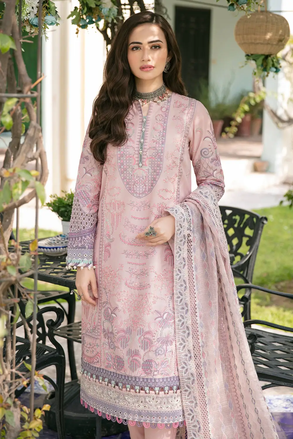 Mehtaab Embroidered Lawn