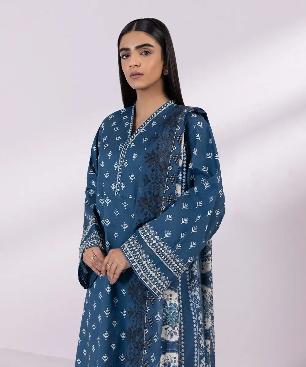 2 Piece - Embroidered Lawn Suit