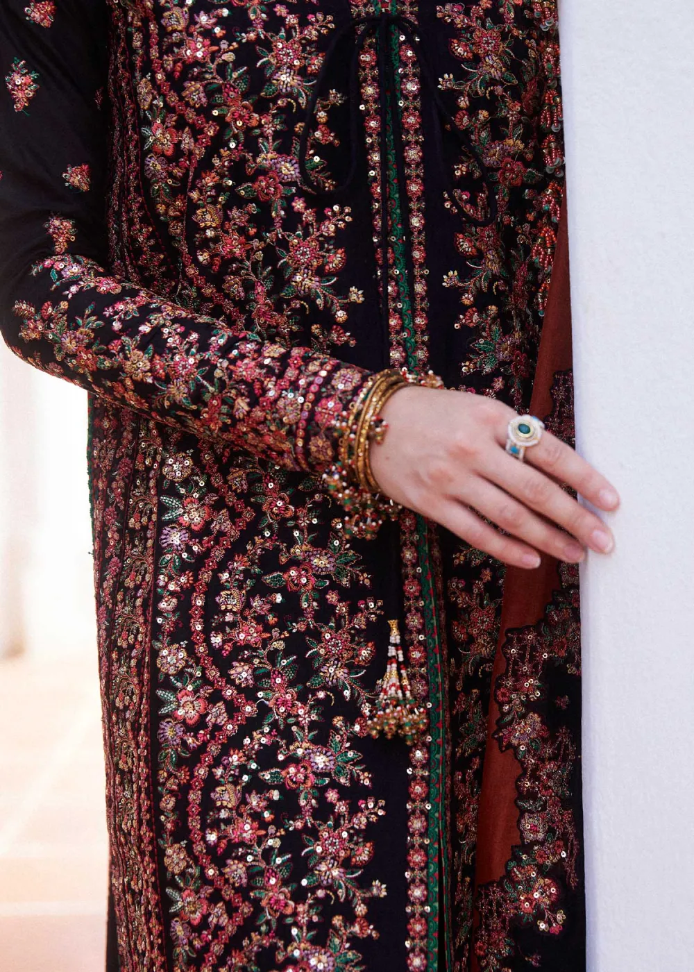 SIFOUNA Embroidered Lawn