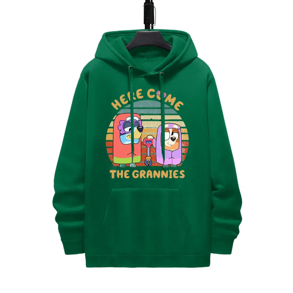 Bluey Here Come the Grannies Hoodie