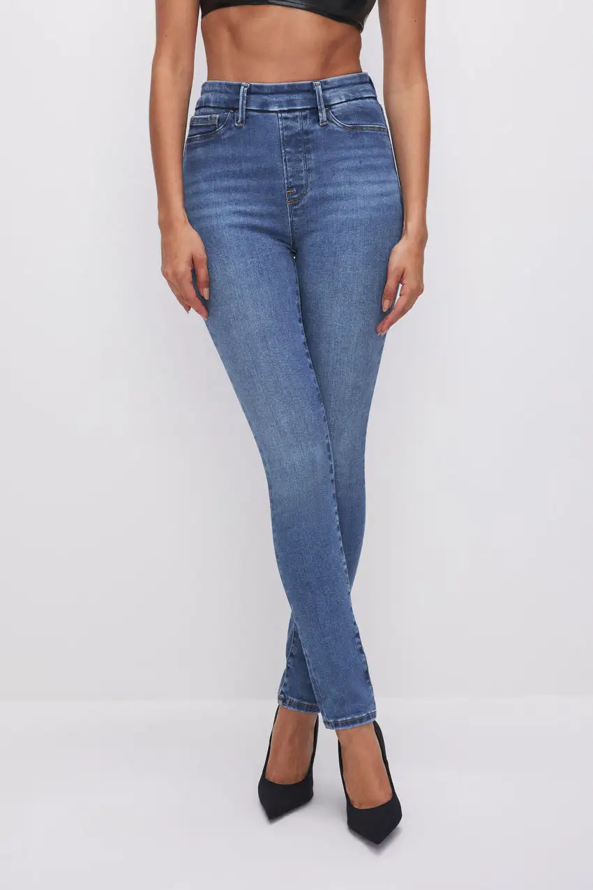 POWER STRETCH PULL-ON SKINNY JEANS