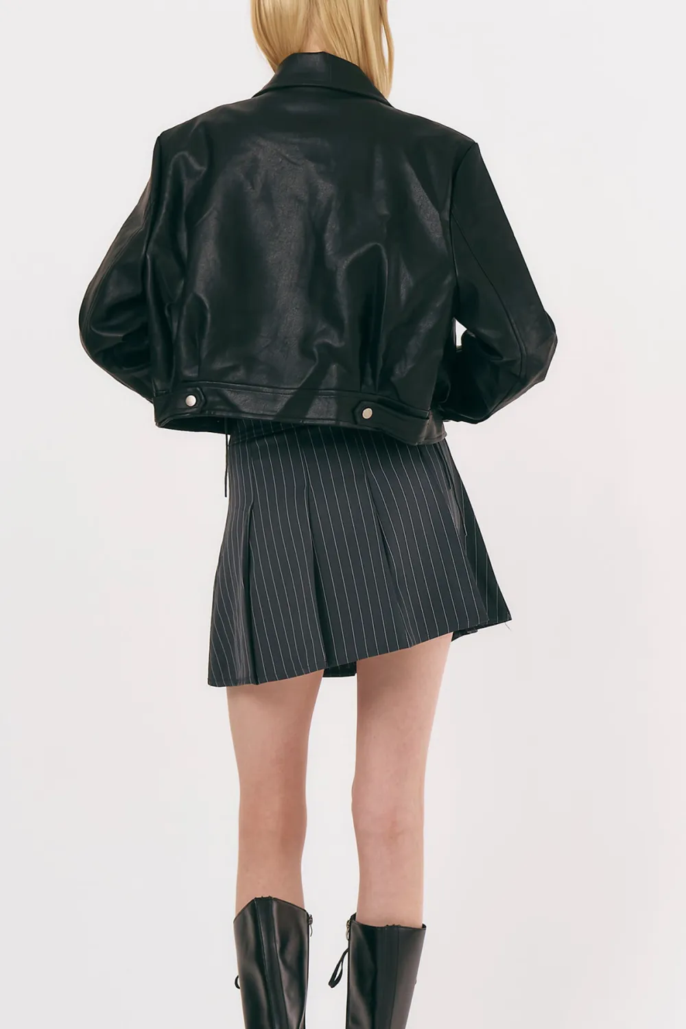 Mia Pleather Rider Jacket