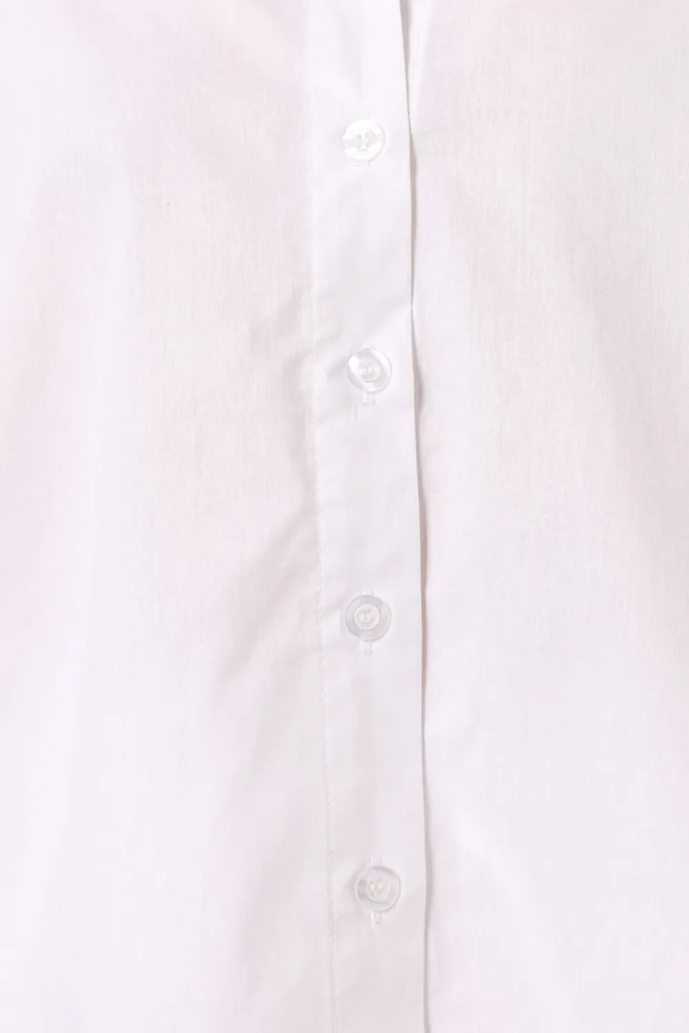 KATY SHORT SLEEVE BUTTON UP - WHITE