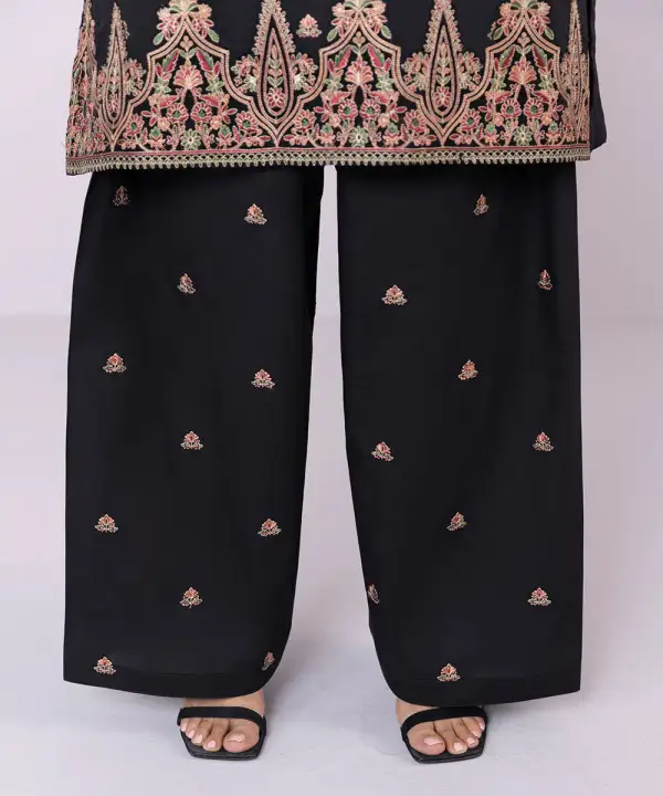 Embroidered Cambric Shalwar