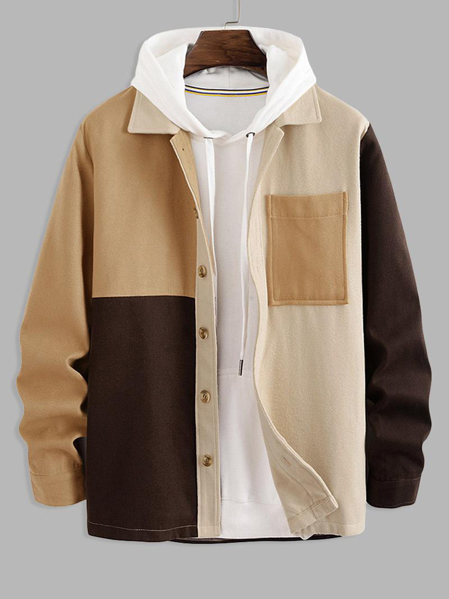 Men's Casual Oversized Coat Jacket