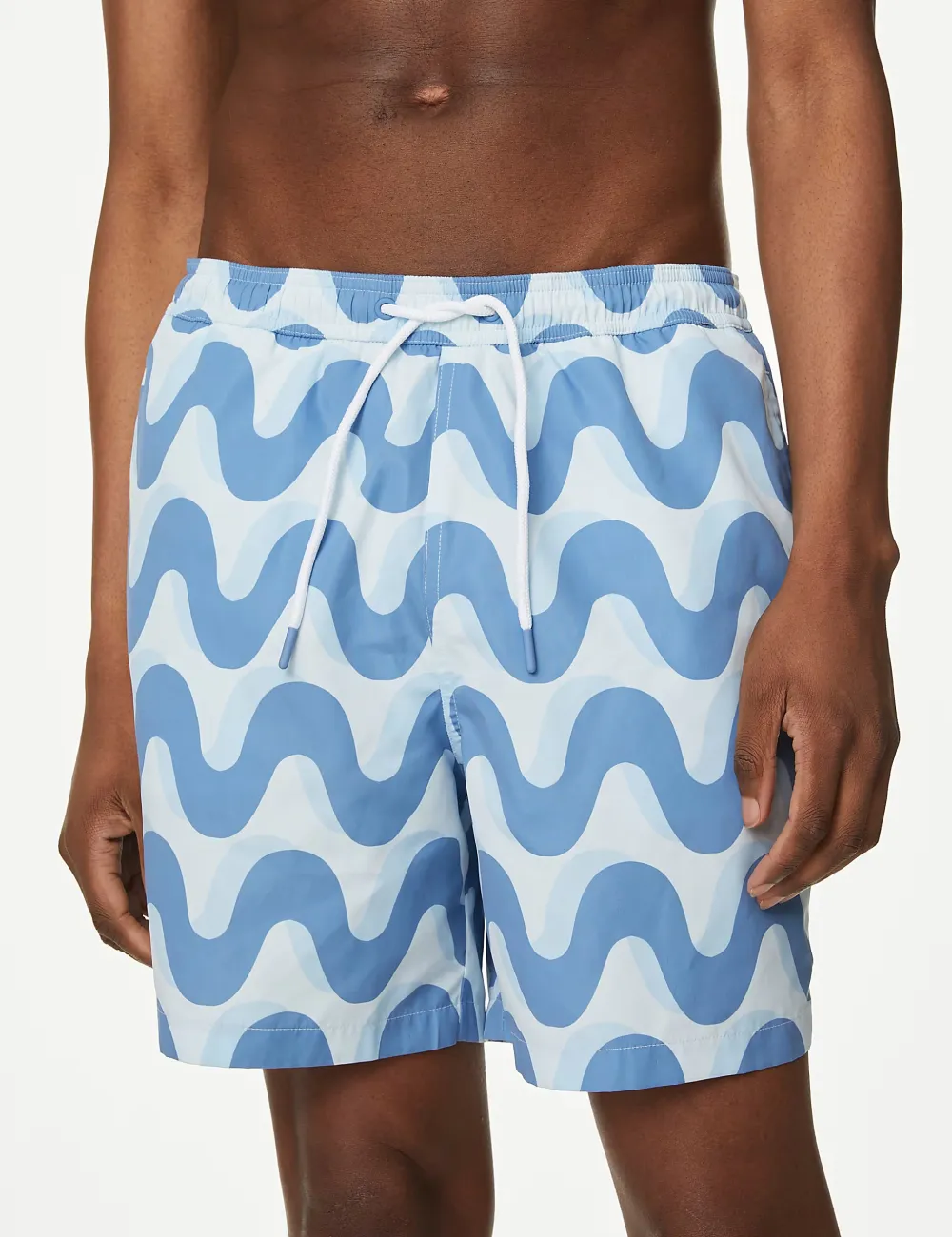 Wavy Swim Shorts