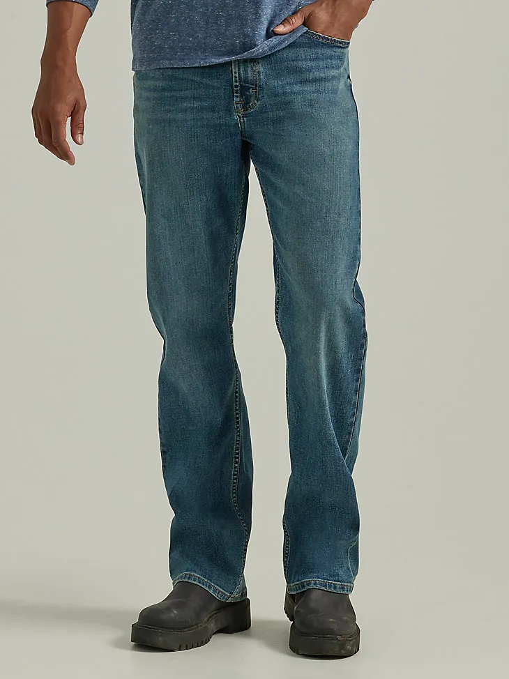 WRANGLER® MEN'S FIVE STAR PREMIUM FLEX RELAXED FIT BOOTCUT JEAN IN SUMMIT