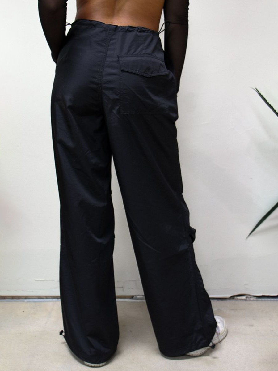 High Waist Parachute Pants