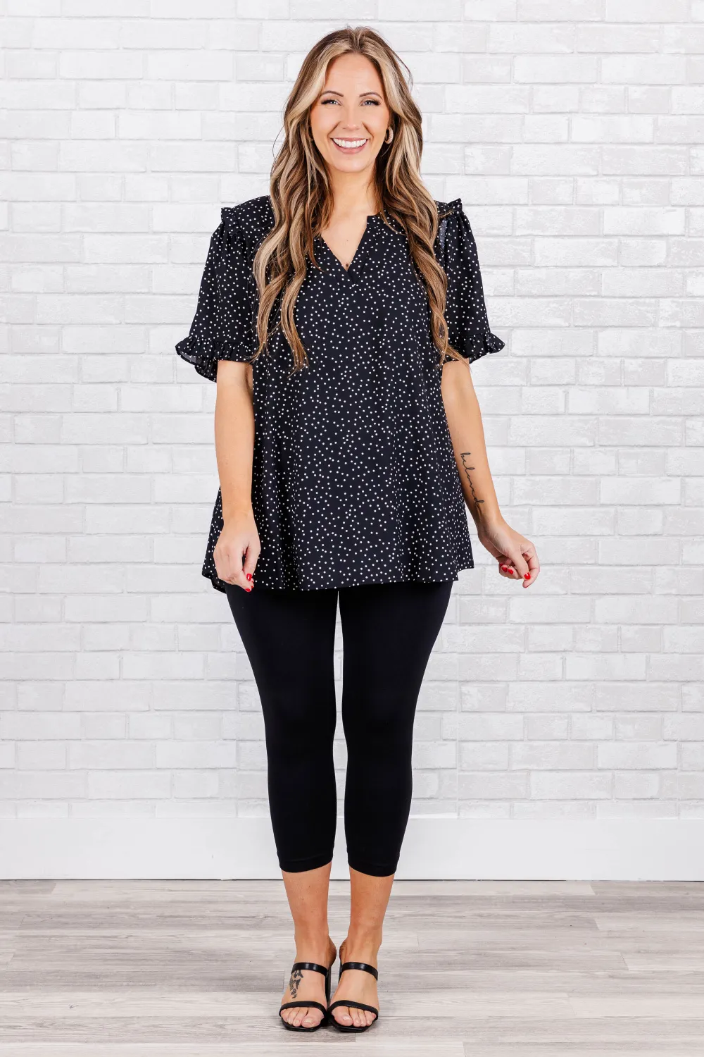 Windy Willow Top, Black