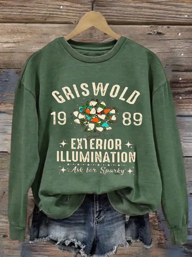 Women's Christmas Long Sleeve Sweatshirt