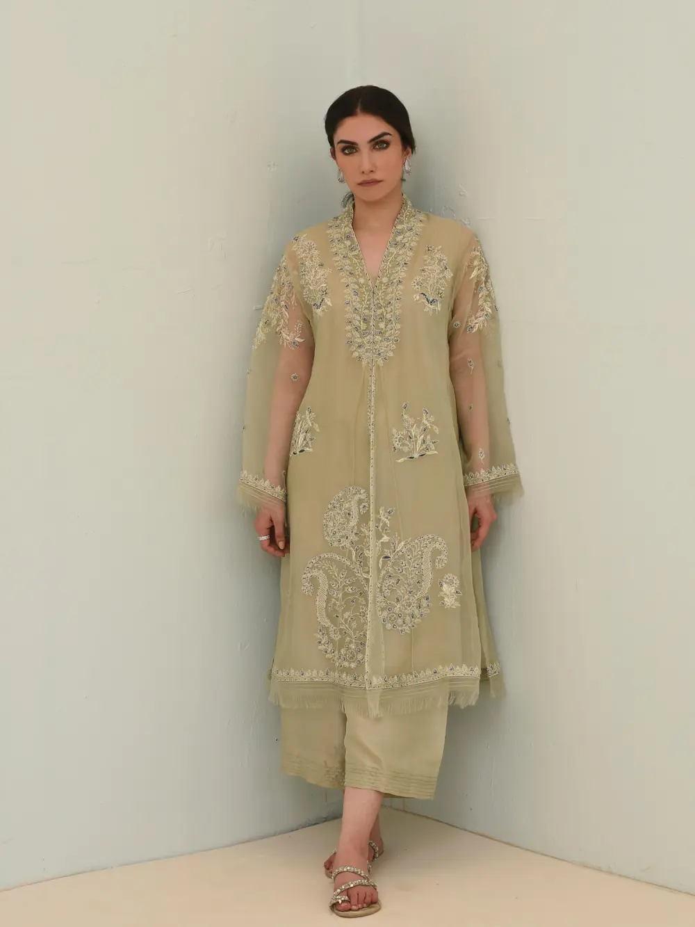 SANAM KURTA W/ IZAAR & DUPATTA