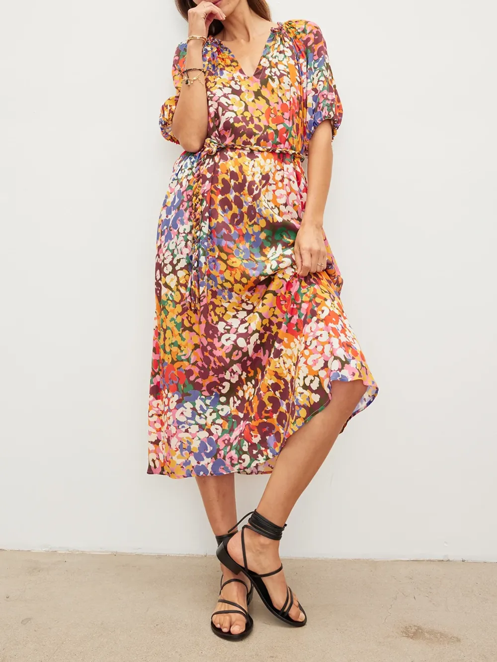 Carol Printed Boho Dress