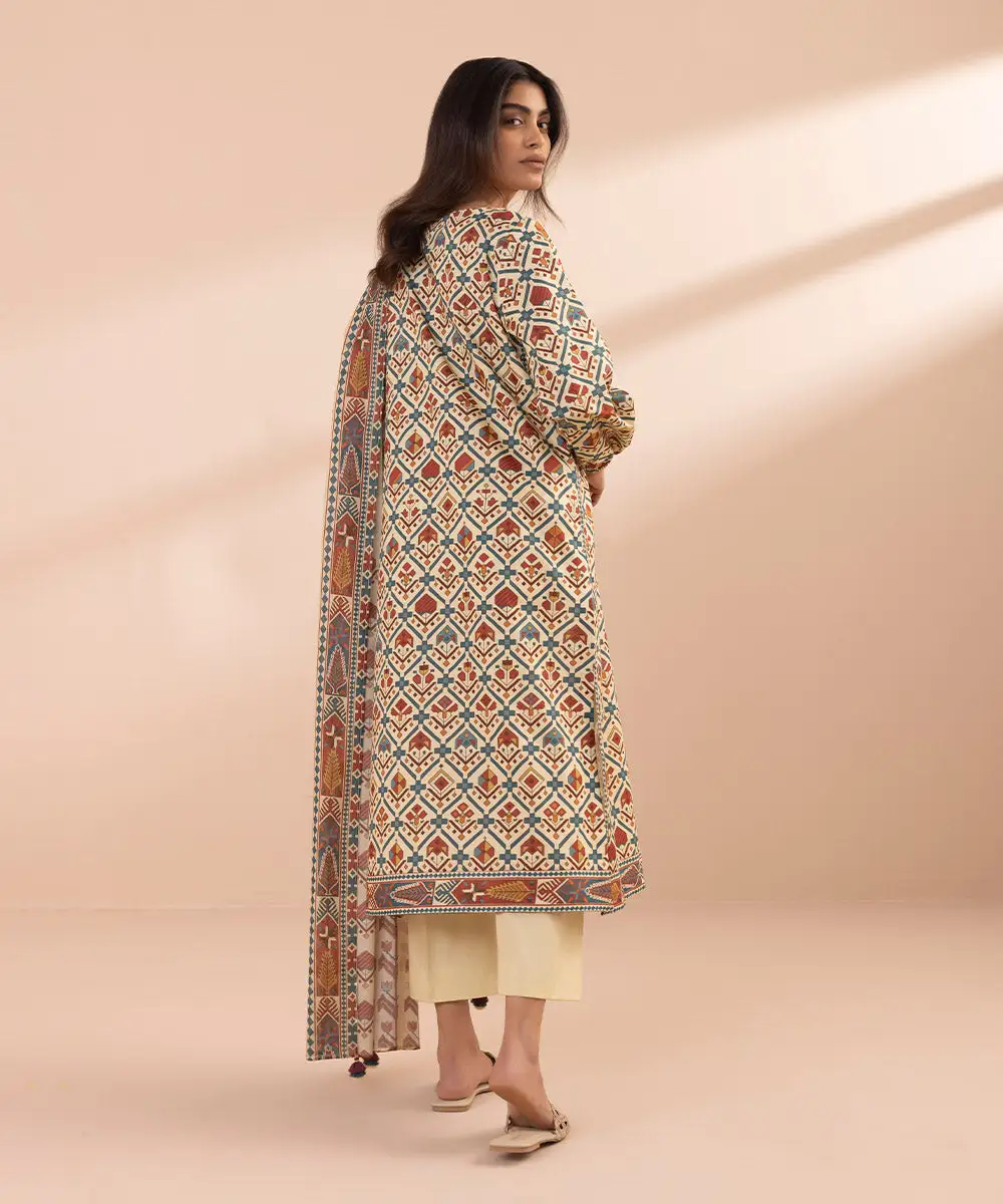 2 Piece - Printed Lawn Suit