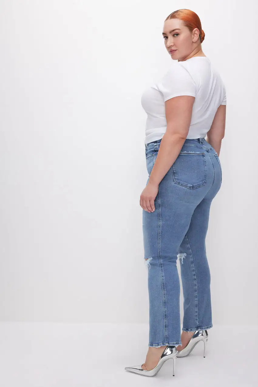 GOOD CURVE STRAIGHT JEANS