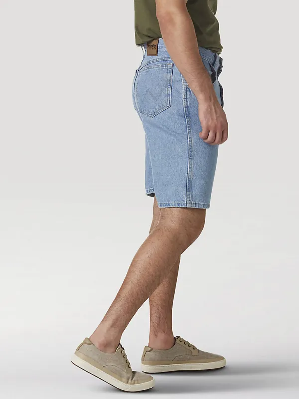 WRANGLER RUGGED WEAR® RELAXED FIT SHORT IN VINTAGE INDIGO