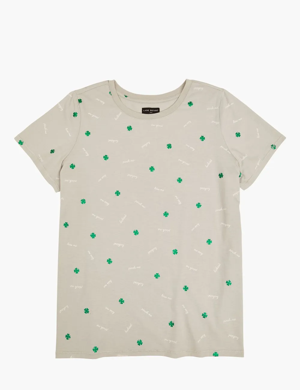 Modern Luckiest Clover Graphic Tee