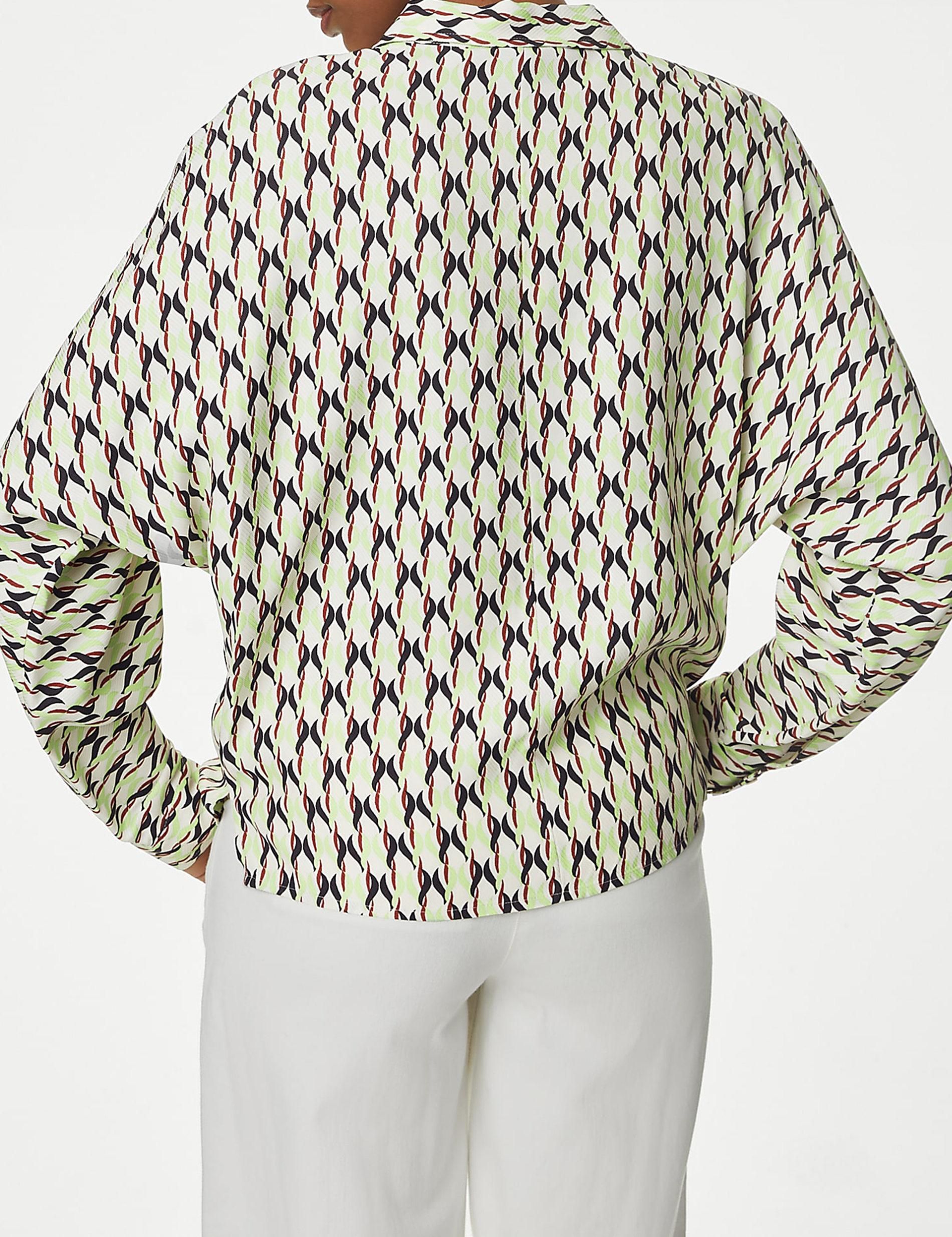 Printed Collared Shirt