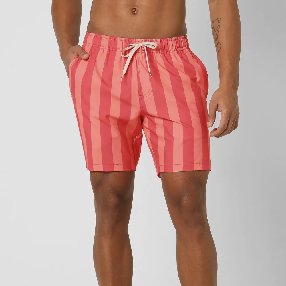 Casual Style Swim-Red