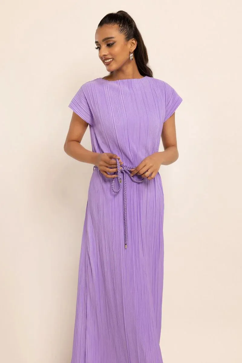 A Delicate Dress for all Seasons Color Purple