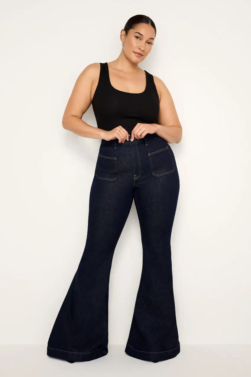 GOOD WAIST SUPER FLARE JEANS