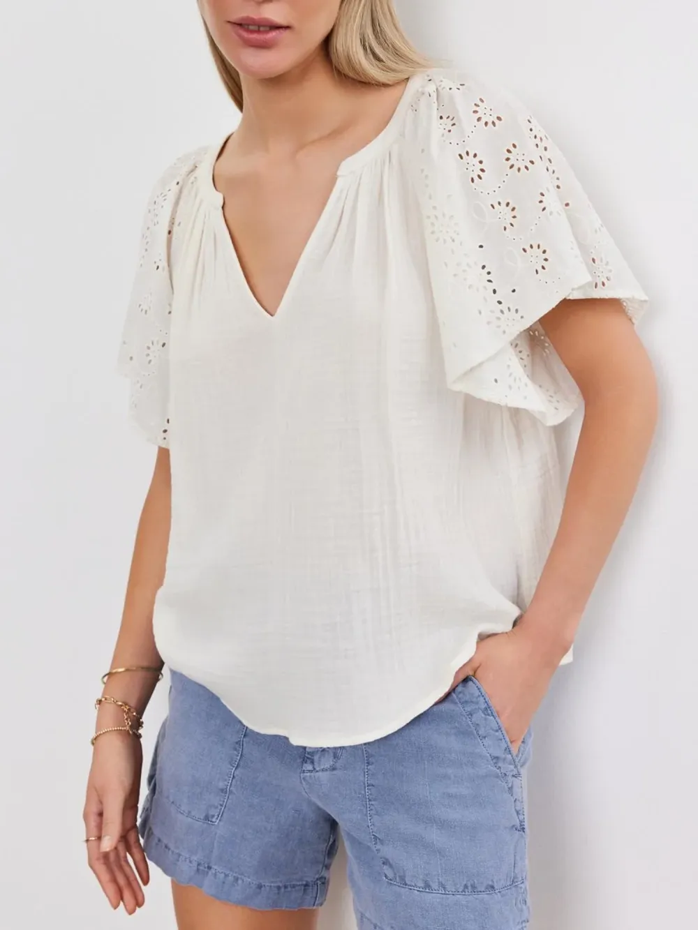 Tish V-Neckline Top