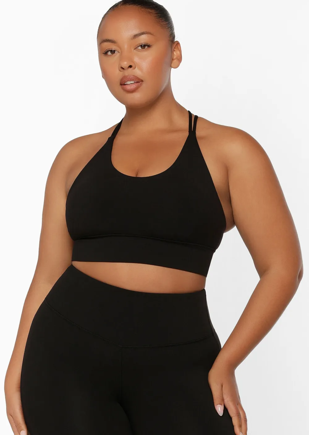 Lotus Longline Sports Bra