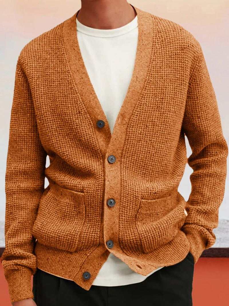 Knitted Cardigan Sweater - Perfect for Autumn