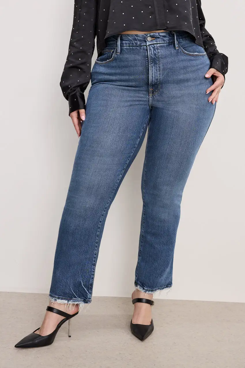 SOFT-TECH GOOD CURVE STRAIGHT JEANS