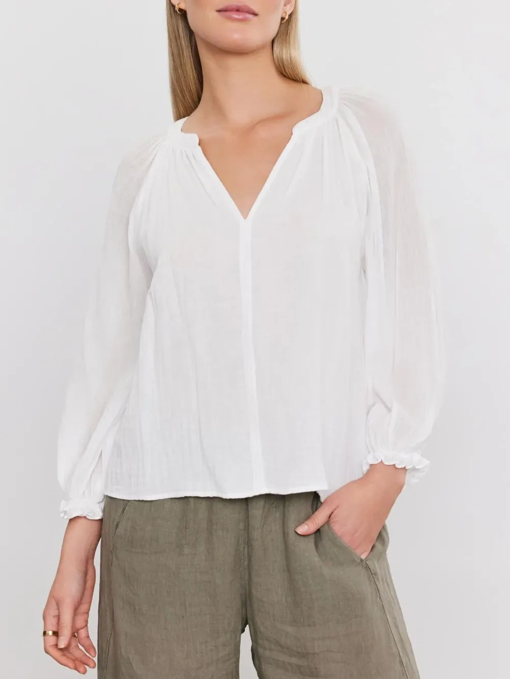 Denice Cotton Gauze Top