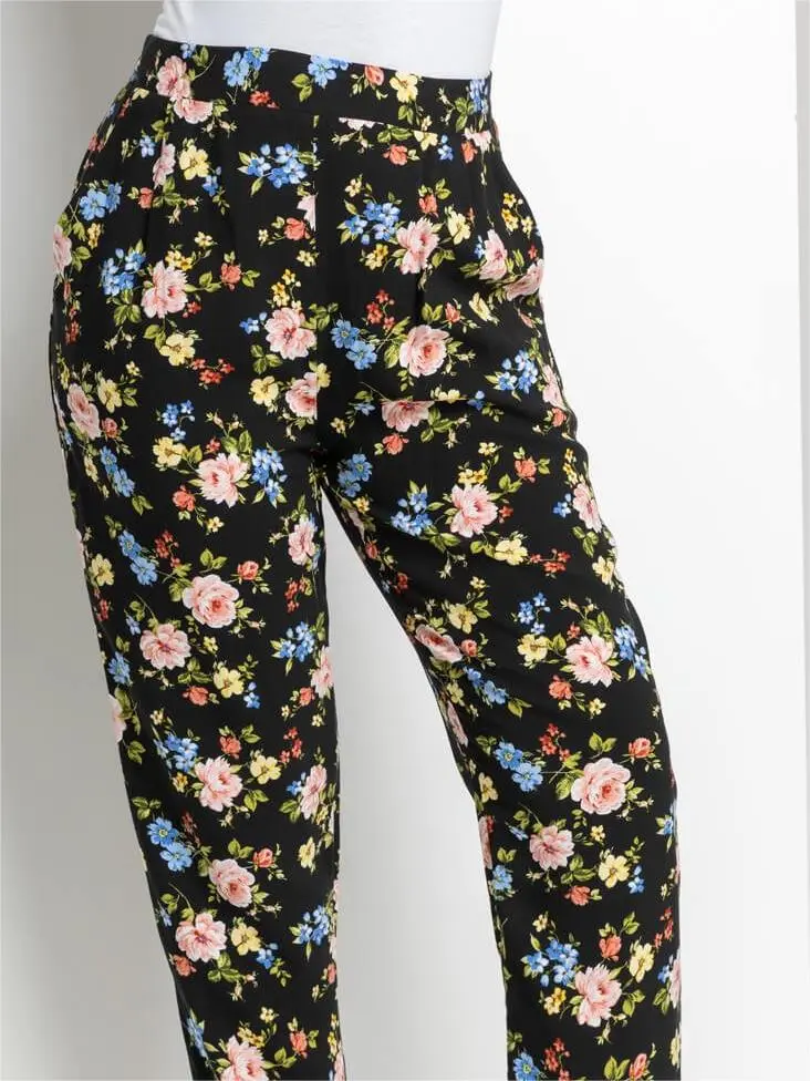 Casual floral pants