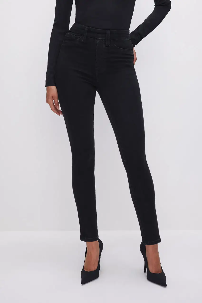 POWER STRETCH PULL-ON SKINNY JEANS