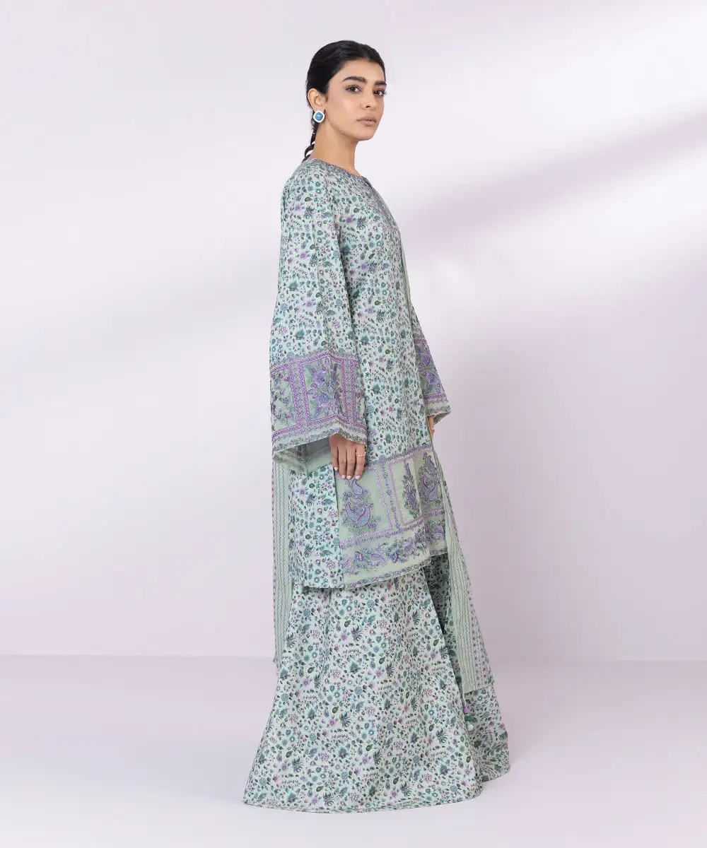 3 Piece - Embroidered Lawn Suit